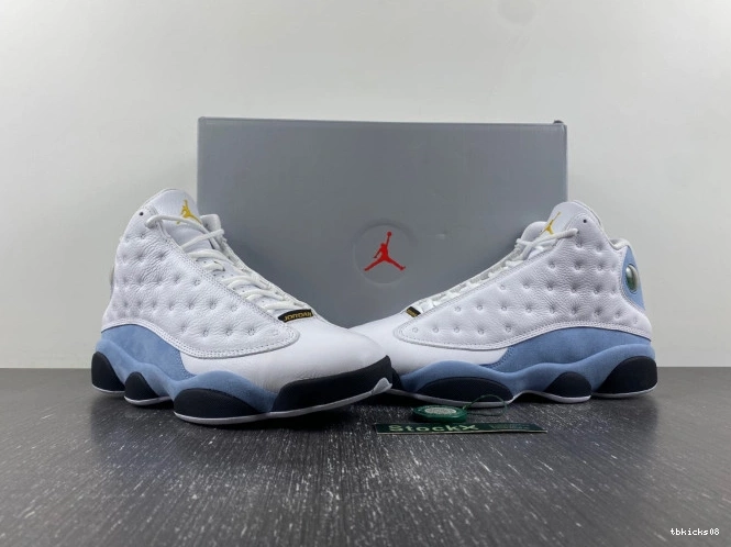Cheap TBkick Jordan Blue Air 13 414571-170 Grey 0808
